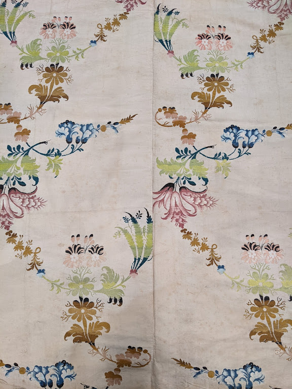 textile length & woven silk